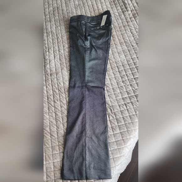 bebe Gray Straight Leg Pants - Picture 2 of 5